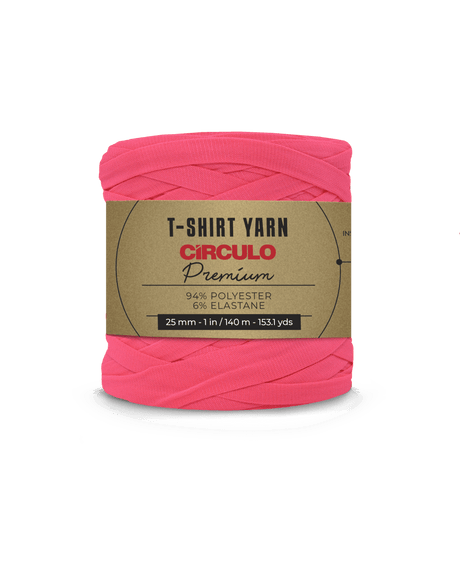 Circulo Premium T-shirt Yarn for Crocheting and Knitting, Bulk Yarn 140m/270g - Leo Hobby