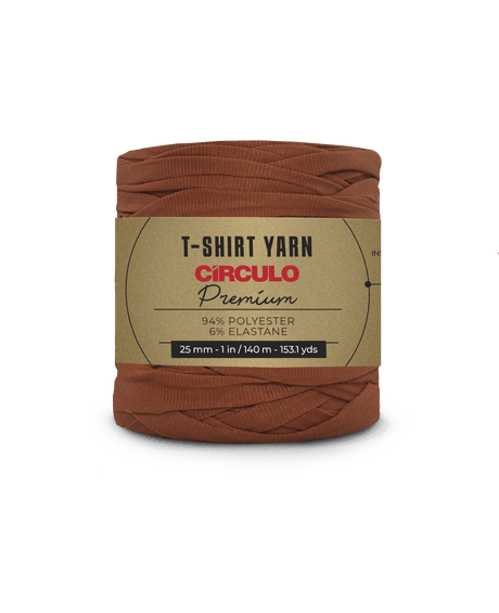 Circulo Premium T-shirt Yarn for Crocheting and Knitting, Bulk Yarn 140m/270g - Leo Hobby