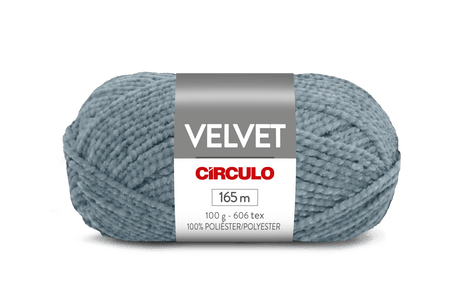 Círculo Velvet – Ultra - Soft Velvety Texture Yarn (100g) - Leo Hobby