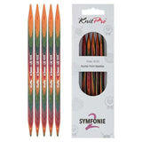 KnitPro Symfonie 2 double pointed knitting needles, 6.50 mm