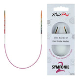 KnitPro Symfonie 2 fixed circular knitting needles, 25 cm, 2.00 mm
