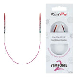 KnitPro Symfonie 2 fixed circular knitting needles, 25 cm, 2.50 mm