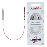 KnitPro Symfonie 2 fixed circular knitting needles, 25 cm, 3.25 mm