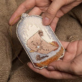 CAPTAIN In Search of Treasures cross-stitch kit with plastic canvas by CRYSTAL ART.